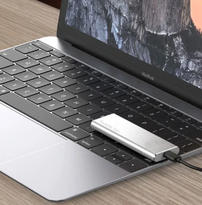 4TB Sleek Portable Storage Drive | USB-C with Quick Transfer
