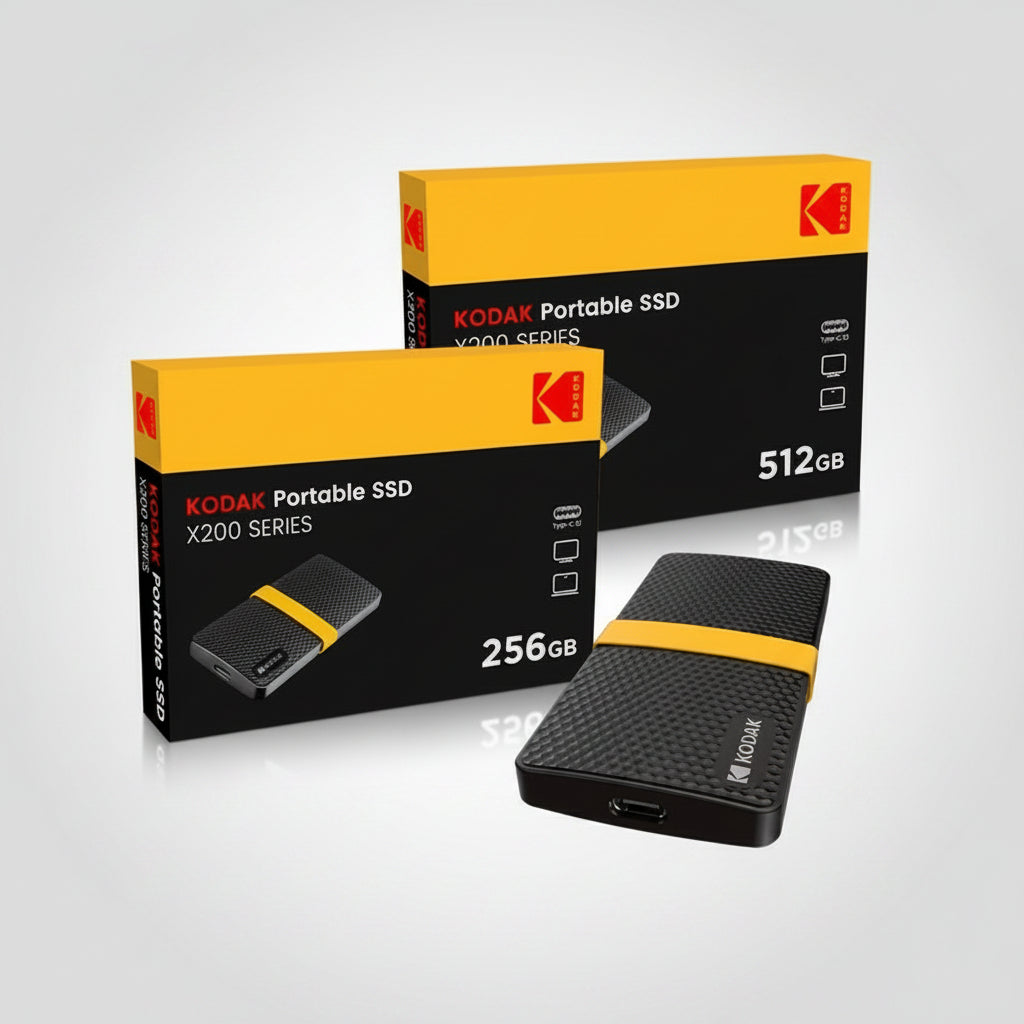 SlimTech Portable SSD for Effortless File Management