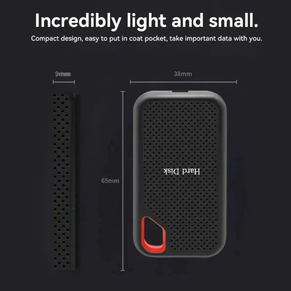 Ultra-Fast Travel-Ready SSD | Durable Data Storage Solution