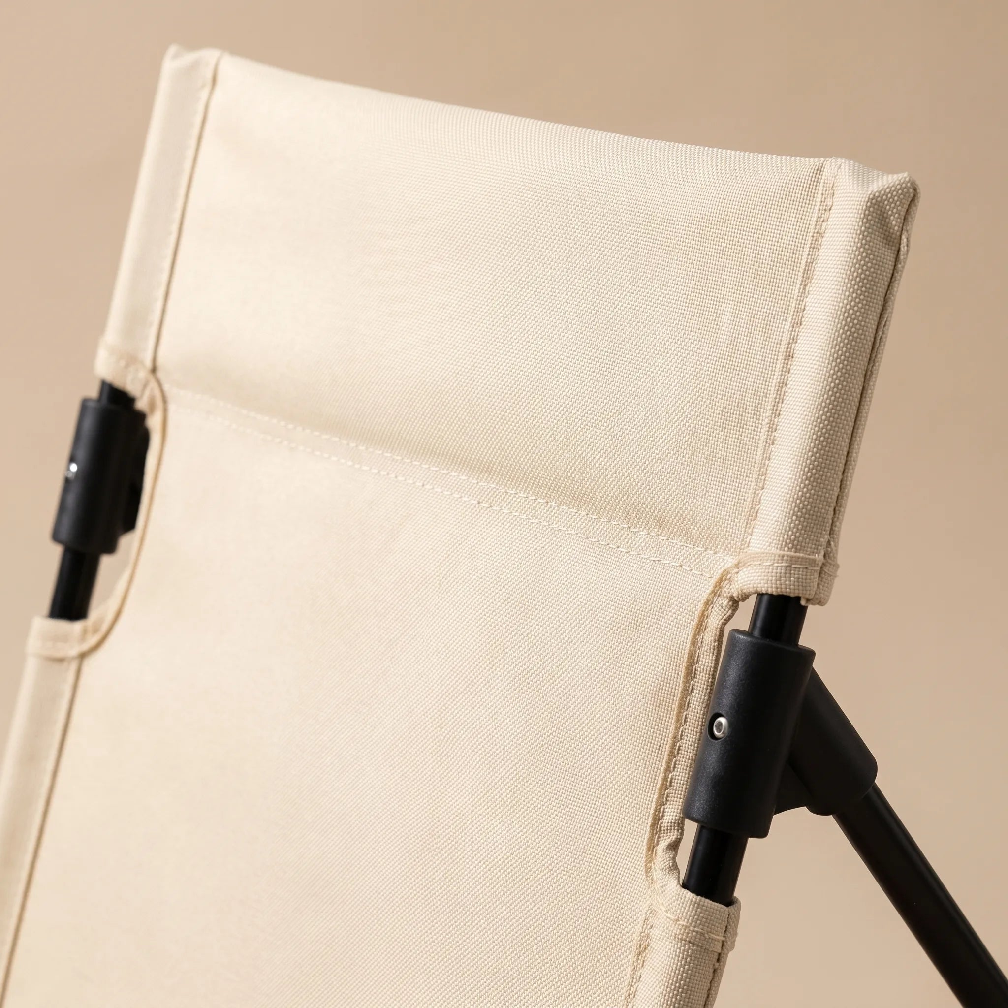 Compact Folding Floor Chair with Ergonomic Back Support