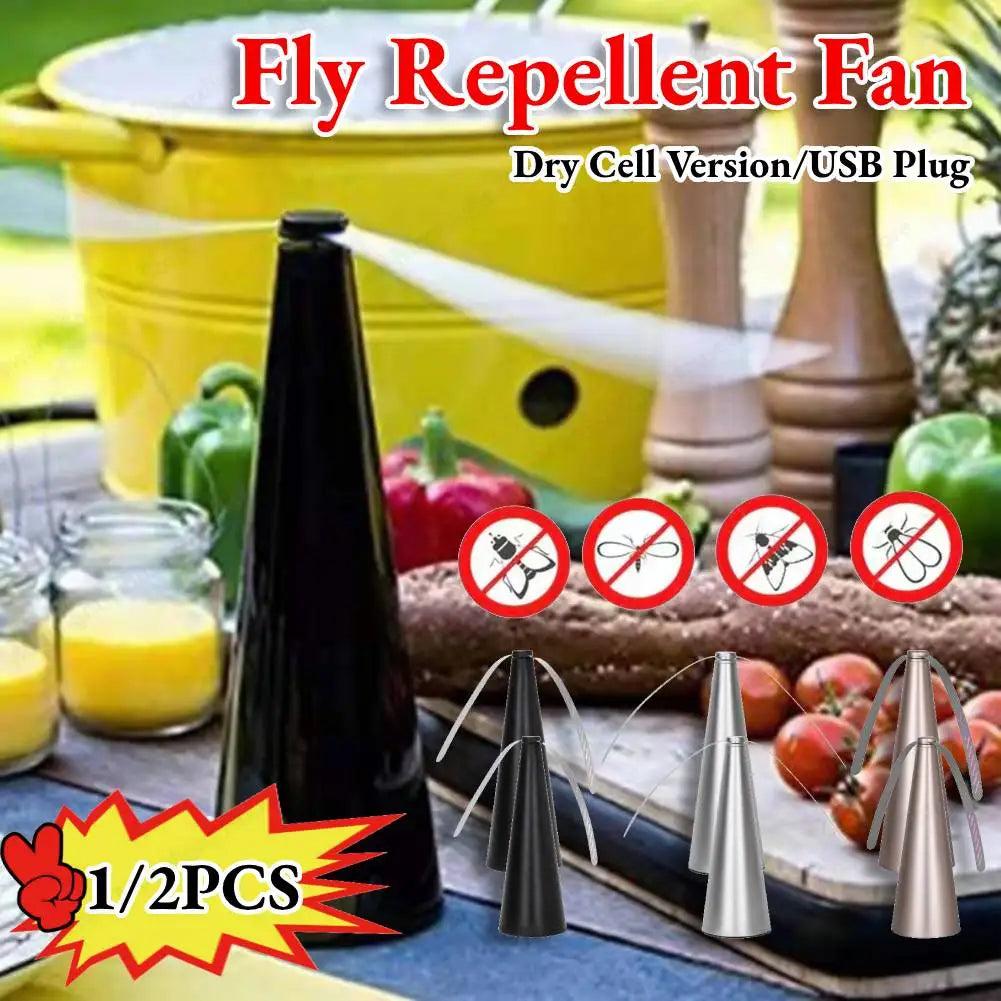 Insect-Free Zone: Battery and USB Powered Outdoor Fan