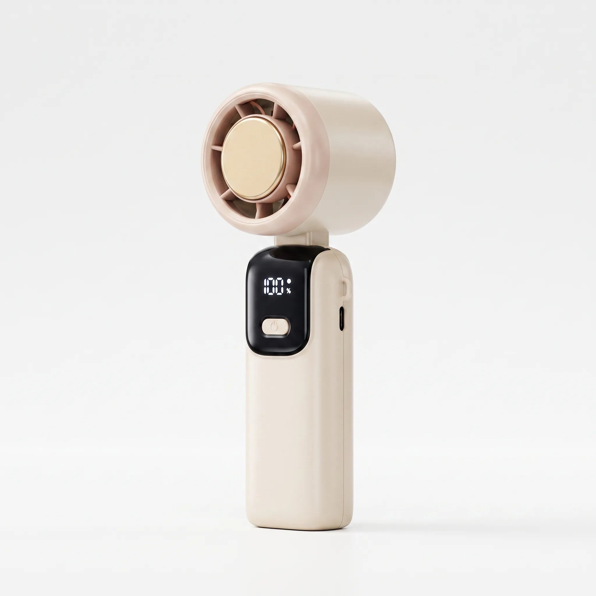 Compact Personal Fan | Ultra-Portable Cooling Device with 100 Speeds