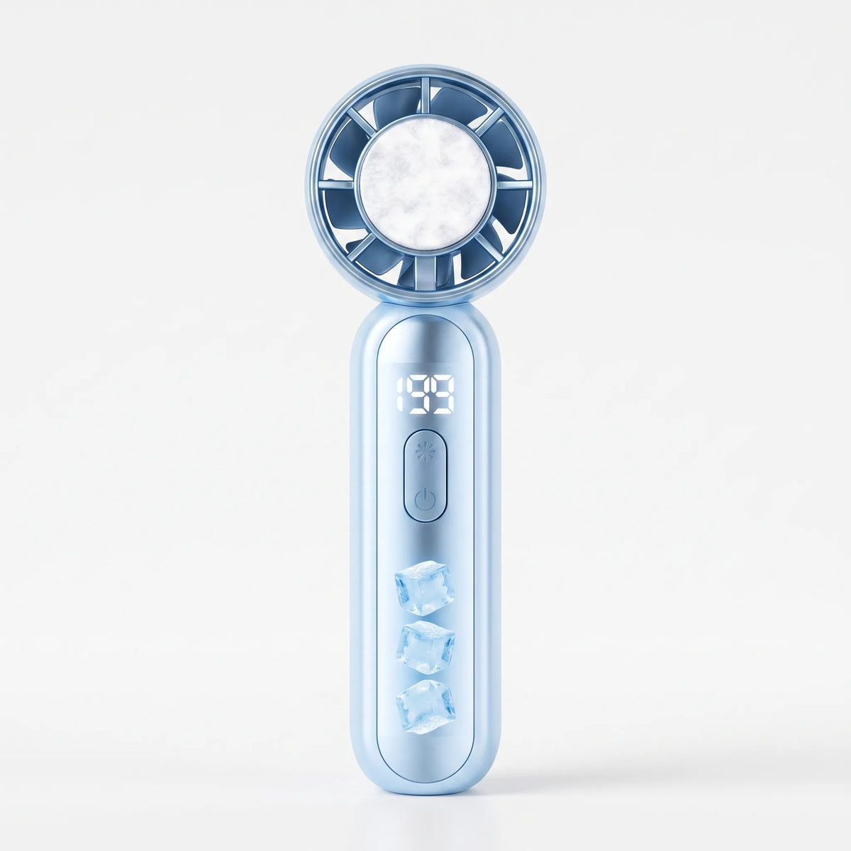 Compact Handheld Personal Fan for On-the-Go Use