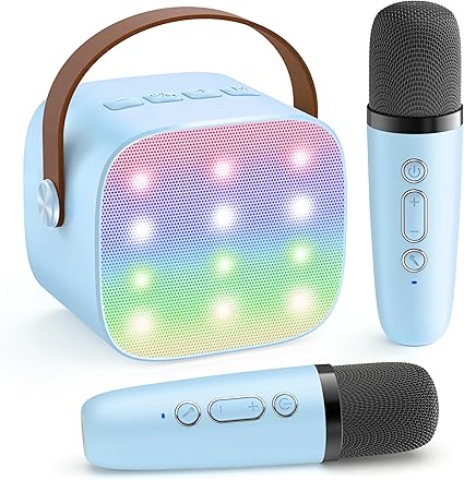 SingStar Pro: Portable Karaoke System with LED Lights & Bluetooth