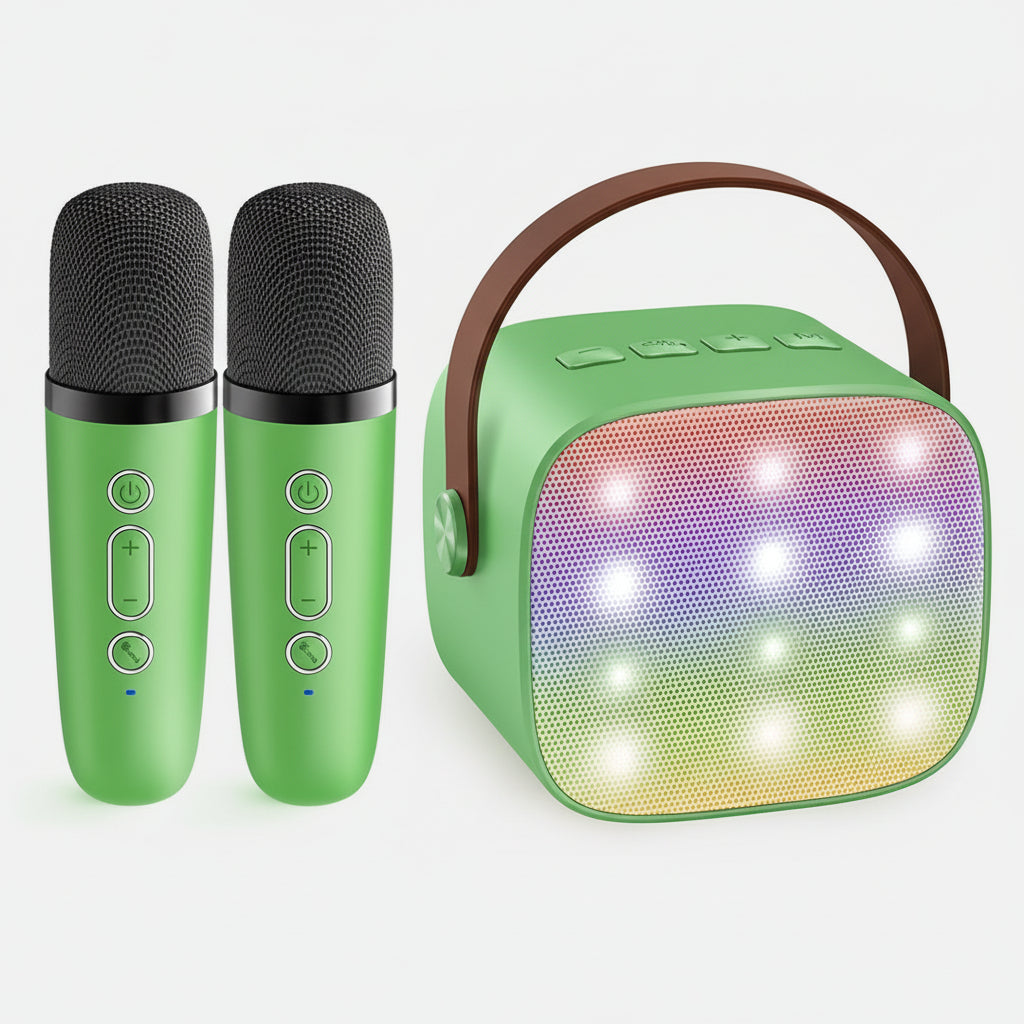 SingStar Pro: Portable Karaoke System with LED Lights & Bluetooth