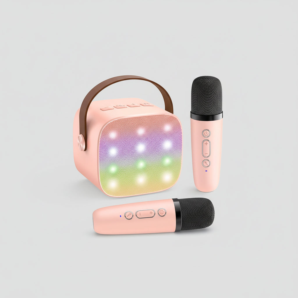 SingStar Pro: Portable Karaoke System with LED Lights & Bluetooth