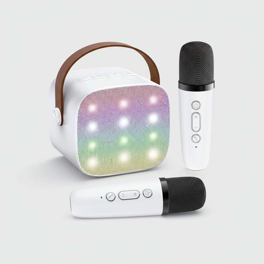 SingStar Pro: Portable Karaoke System with LED Lights & Bluetooth