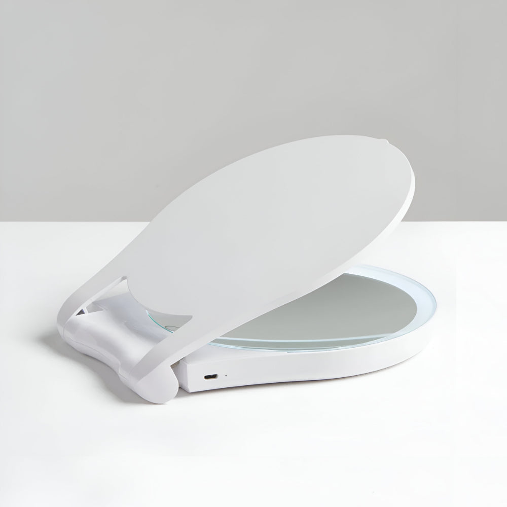 Travel-Ready LED Vanity Mirror with 10X Zoom