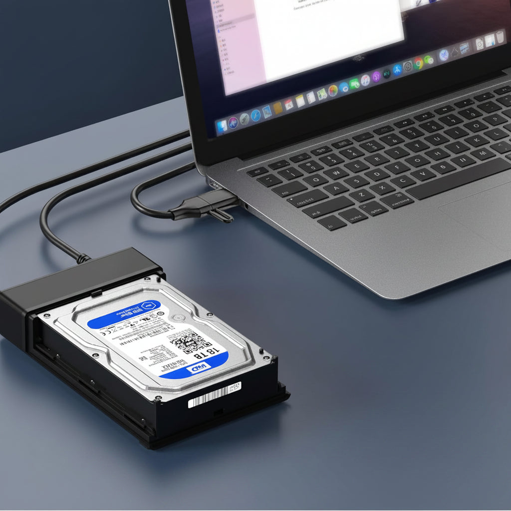 Versatile External SSD Enclosure | USB 3.0 Adapter for Fast Transfers