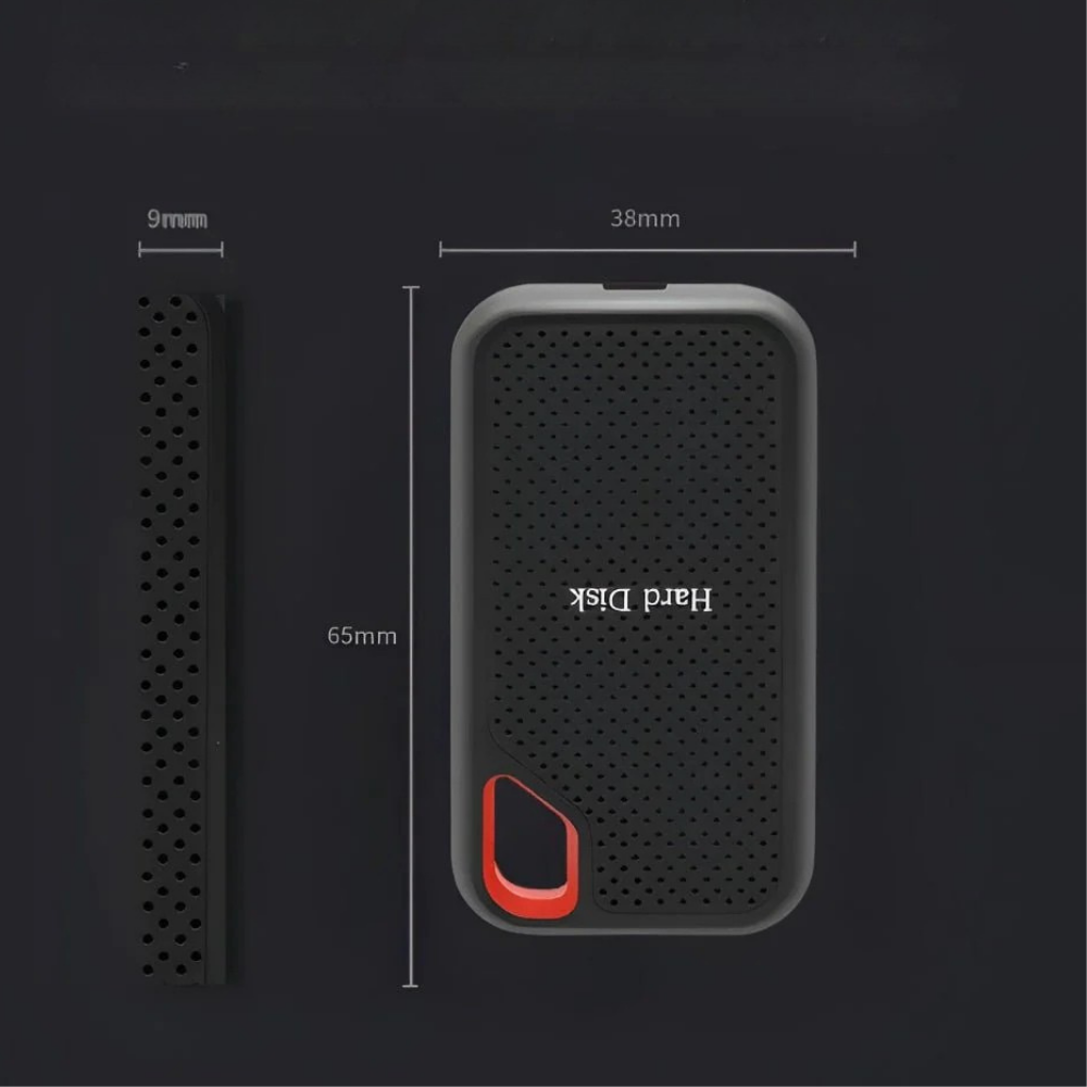 Ultra-Portable SSD Drive with Type C Connectivity for Rapid Transfers