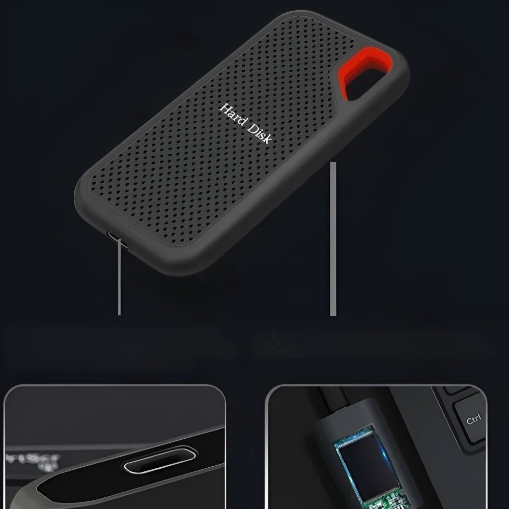 Ultra-Portable SSD Drive with Type C Connectivity for Rapid Transfers