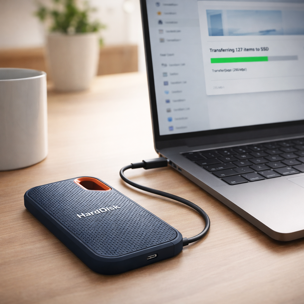 Ultra-Fast External Storage Drive | Compact SSD for Quick Access