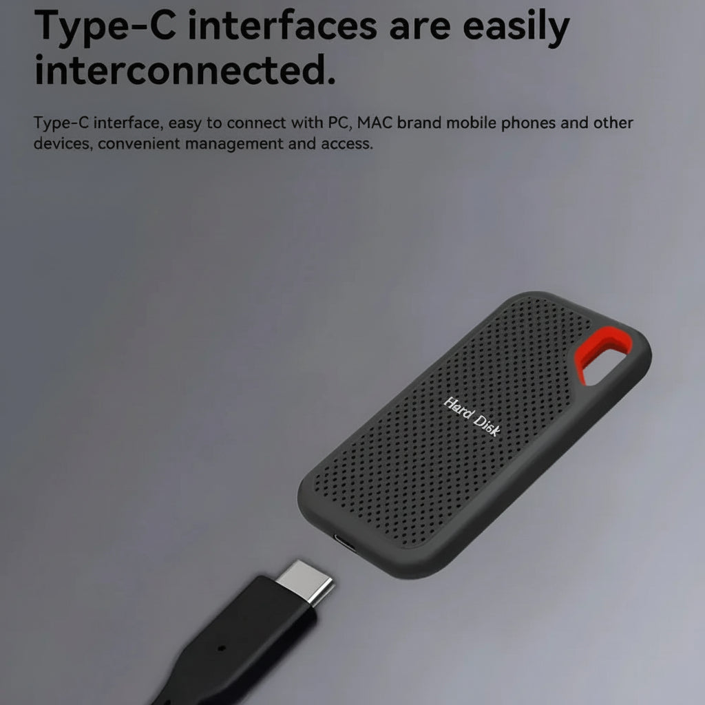 Ultra-Fast External Storage Drive | Compact SSD for Quick Access