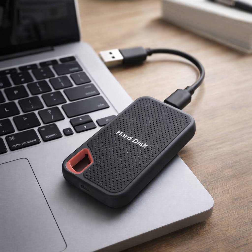 Compact High-Speed External SSD for Effortless Storage