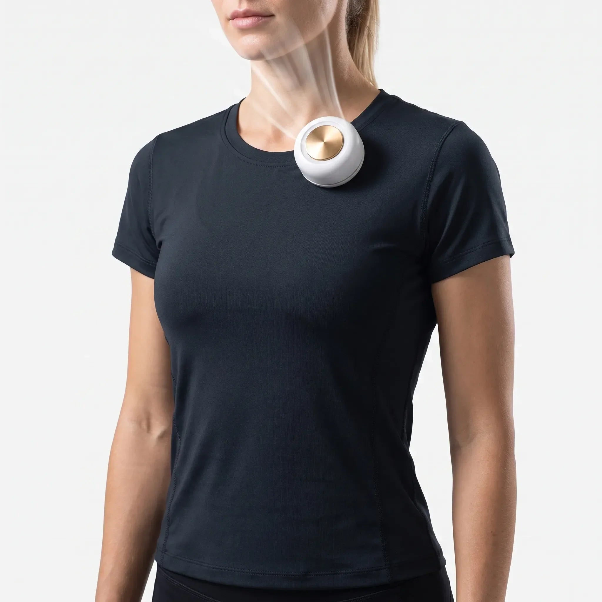 Compact Waist Fan for Hands-Free Cooling