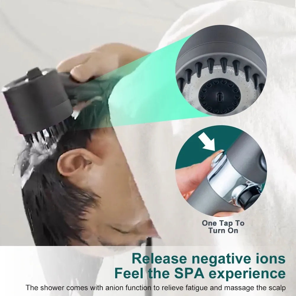 Revitalizing Shower Jet | Enhanced Water Pressure & Filtration