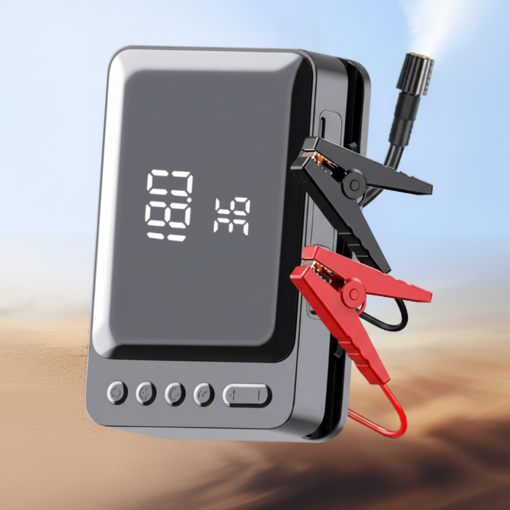 Ultimate Roadside Rescue Jump Starter & Tire Inflator