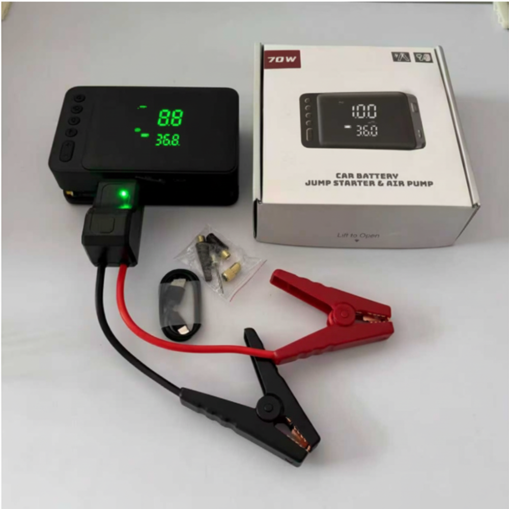 Ultimate Roadside Rescue Jump Starter & Tire Inflator
