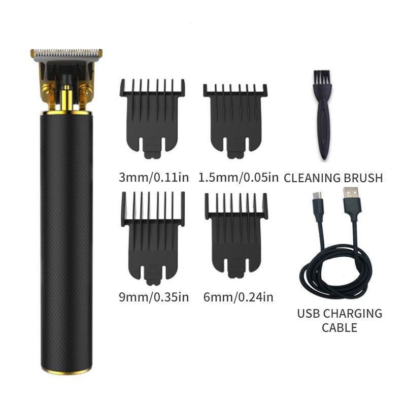 GroomPro Cordless T-Blade Trimmer for Men – Dual-Speed Precision Clipper