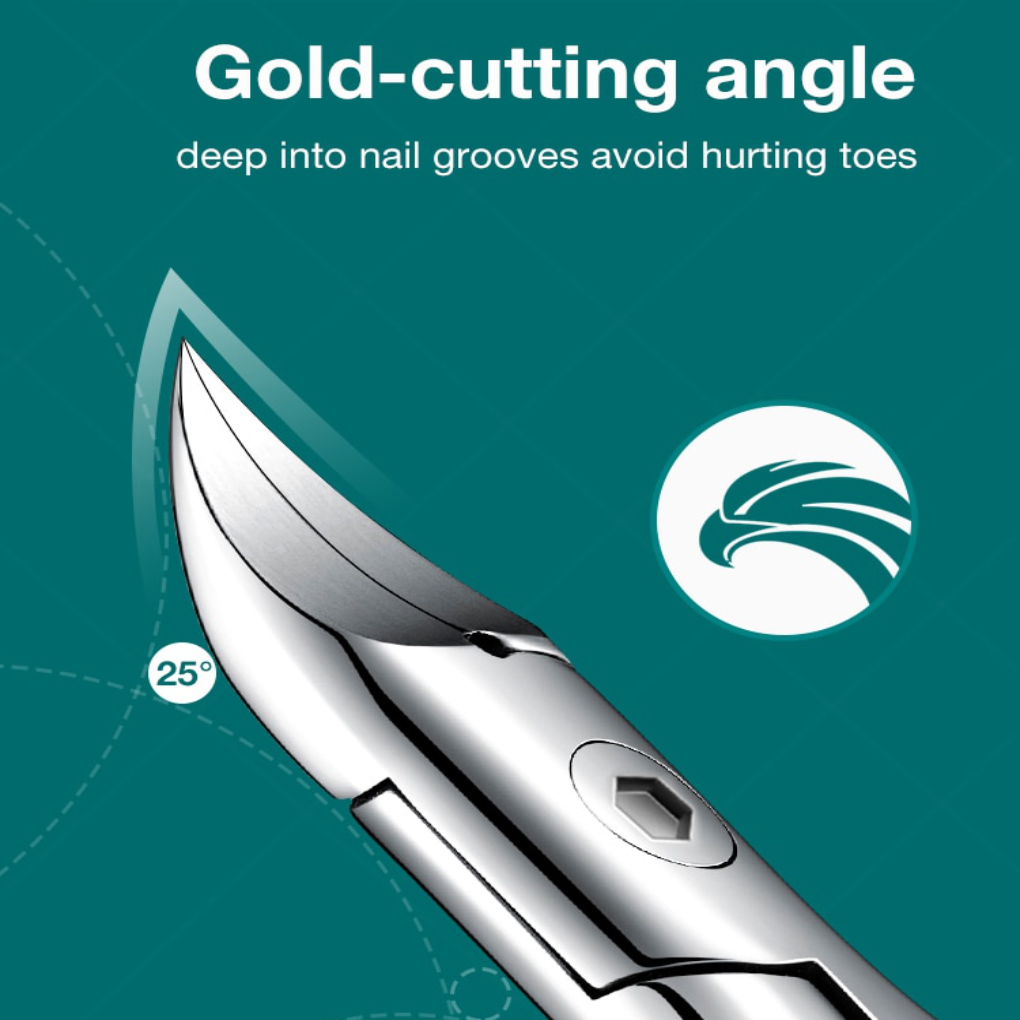 Ultimate Nail Trimmers | Curved Blades for Thick Nails | Comfortable Grip for Easy Grooming
