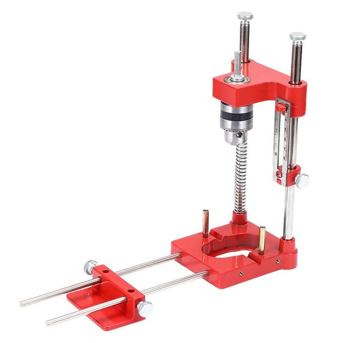 Precision Drill Guide | Adjustable Locator for Effortless Woodworking