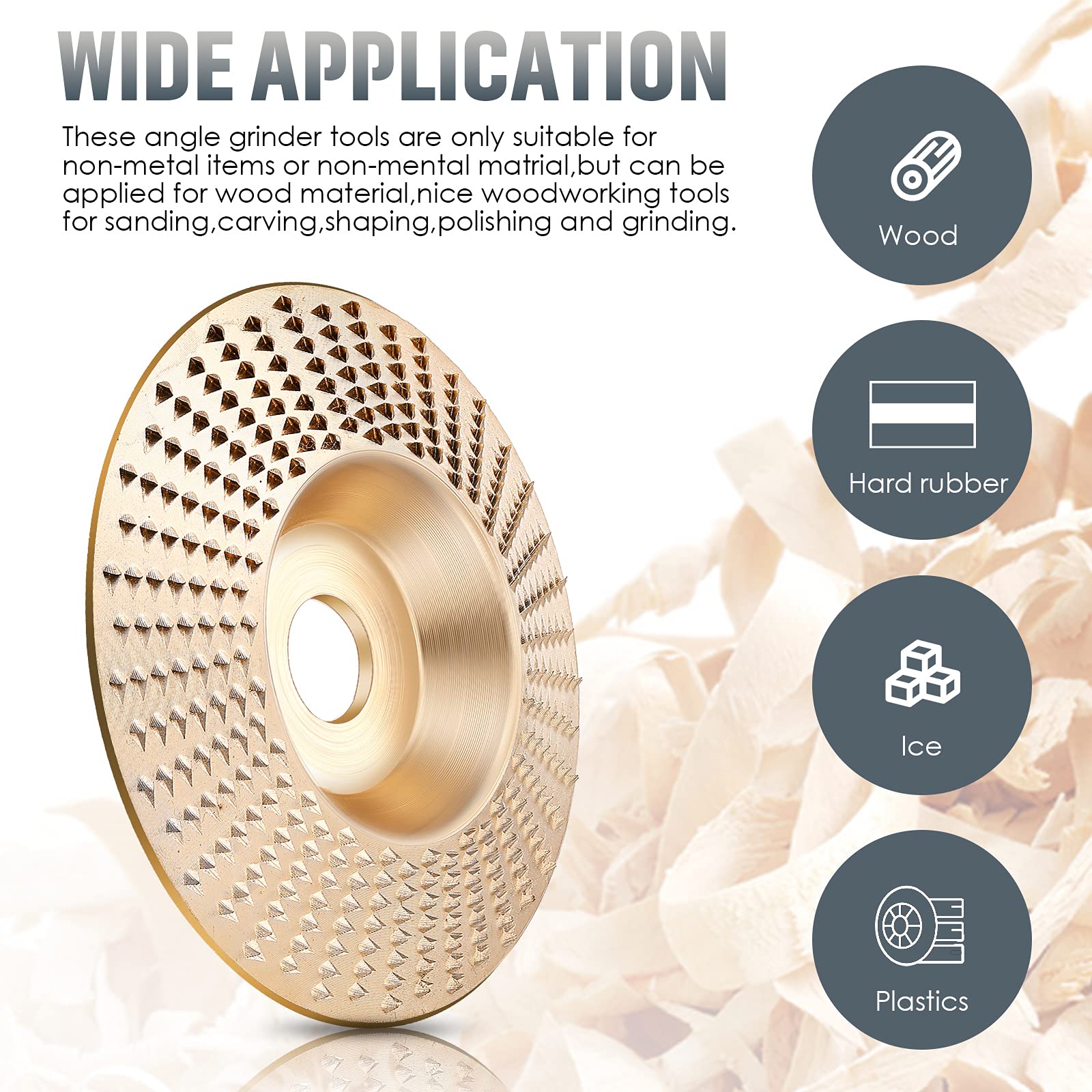 Durable Carbide Grinding Disc for Precision Woodworking