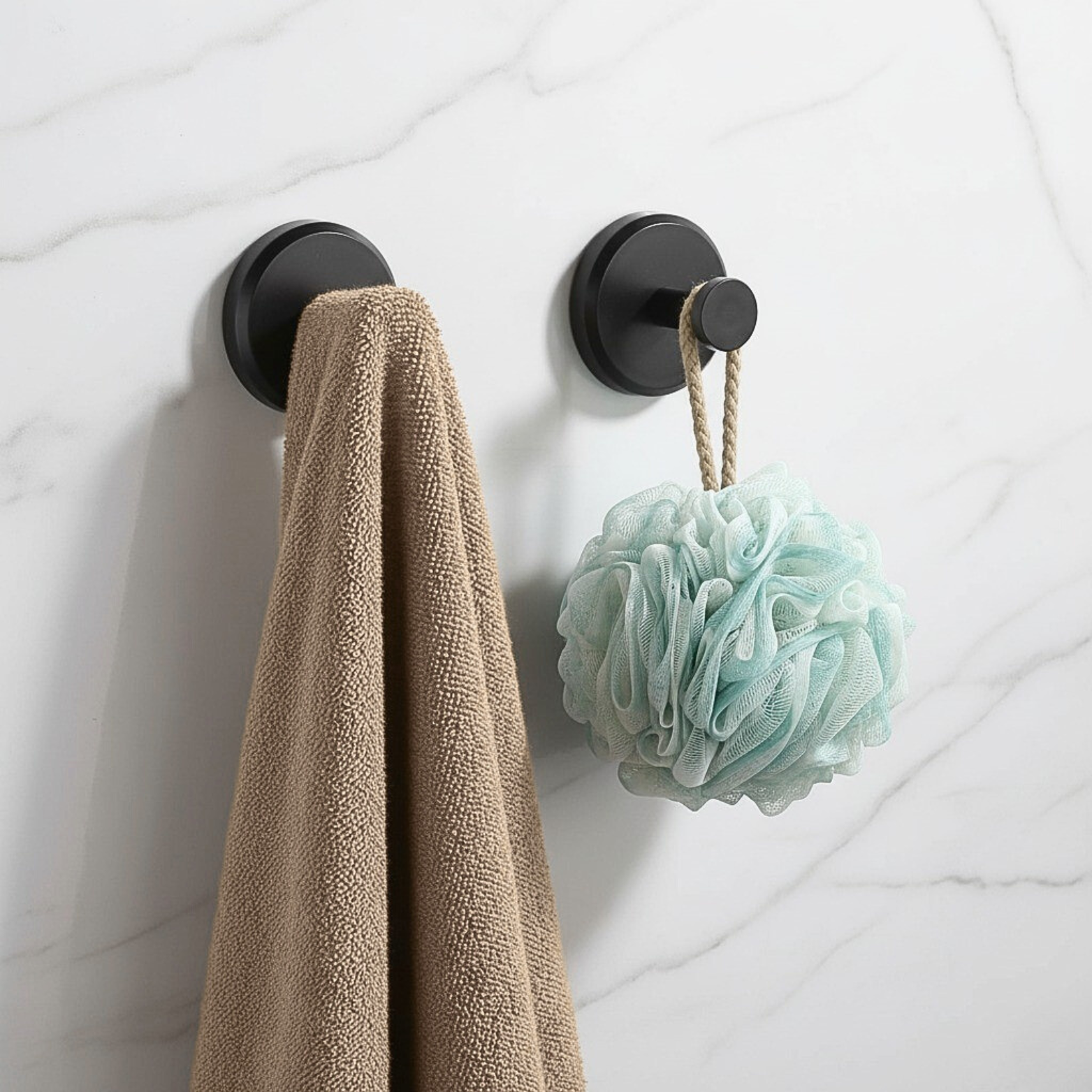4-Pack Strong Suction Hooks for Effortless Home Organization