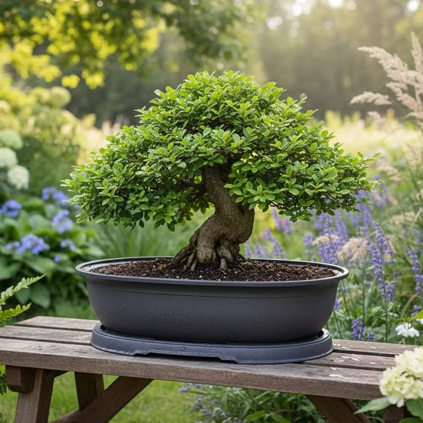Airflow Planter – Stylish Pot for Bonsai and Succulents