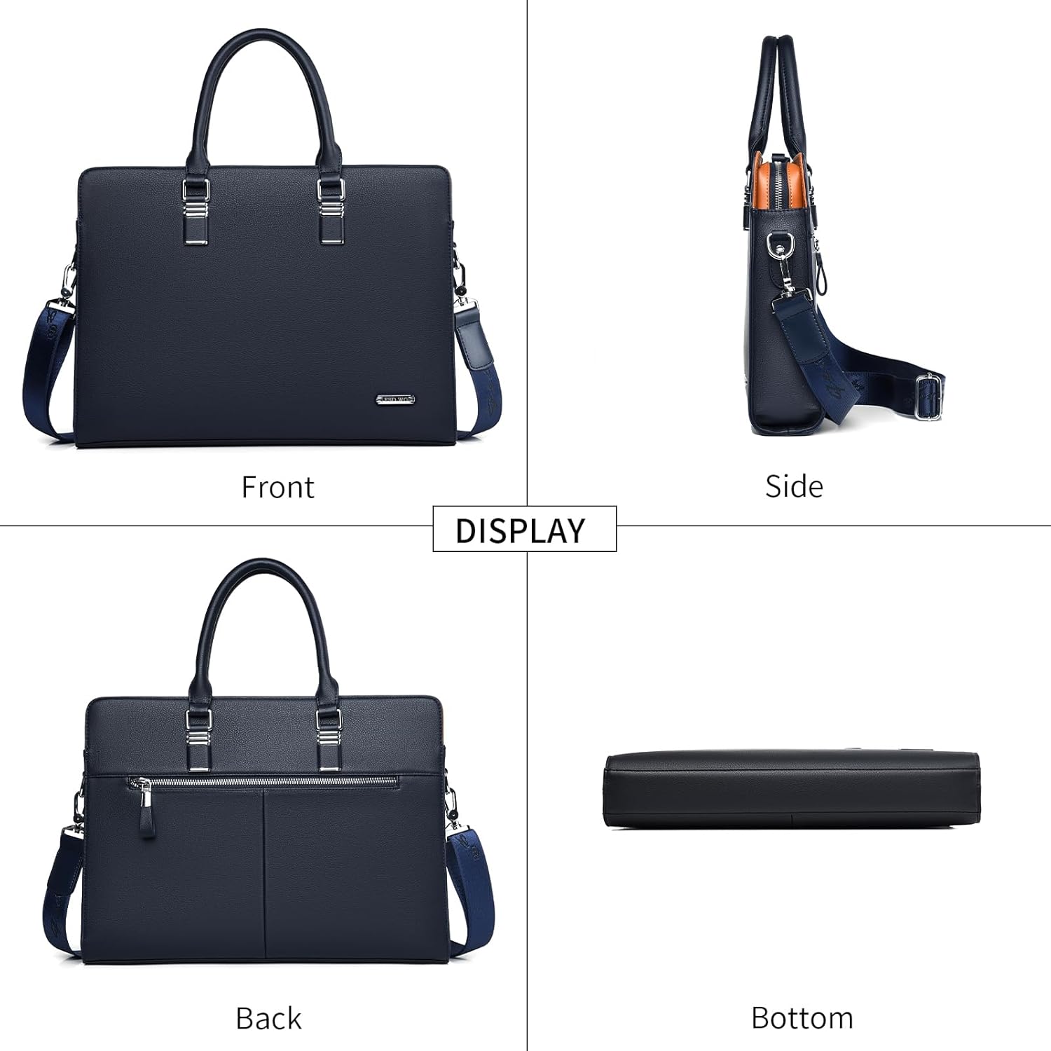 Executive Leather Laptop Case | Smart Organization for Professionals