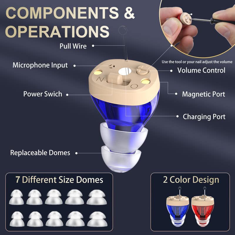 Clarity Sound Assist | Wireless Rechargeable Hearing Aids