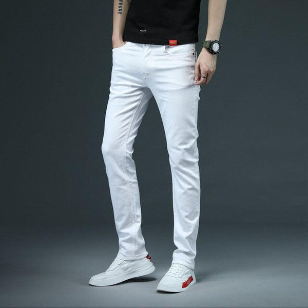 Tailored Stretch Denim Trousers for Every Occasion