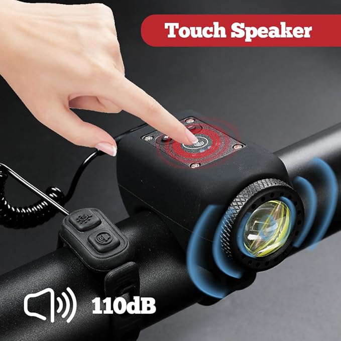 All-in-One Bicycle Light and Horn System