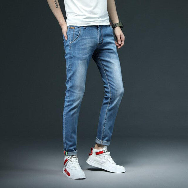 Tailored Stretch Denim Trousers for Every Occasion