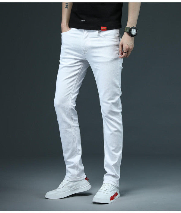 Tailored Stretch Denim Trousers for Every Occasion