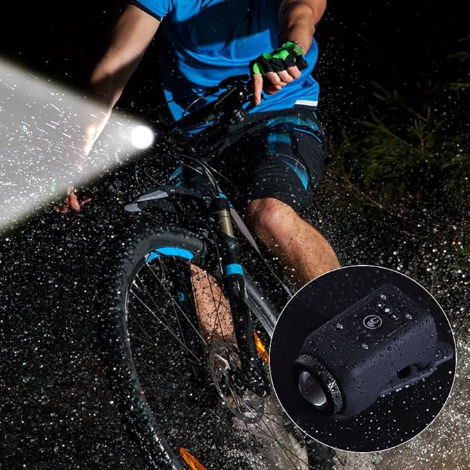 All-in-One Bicycle Light and Horn System