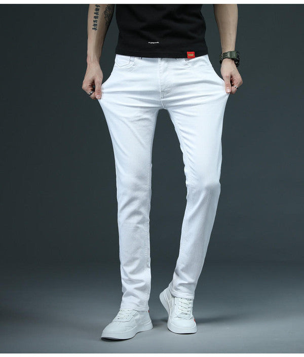 Tailored Stretch Denim Trousers for Every Occasion