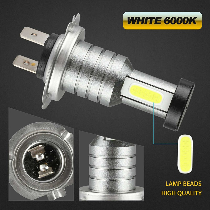 Illuminate Your Ride with the Ultimate 4-Pack H7 LED Headlight Set