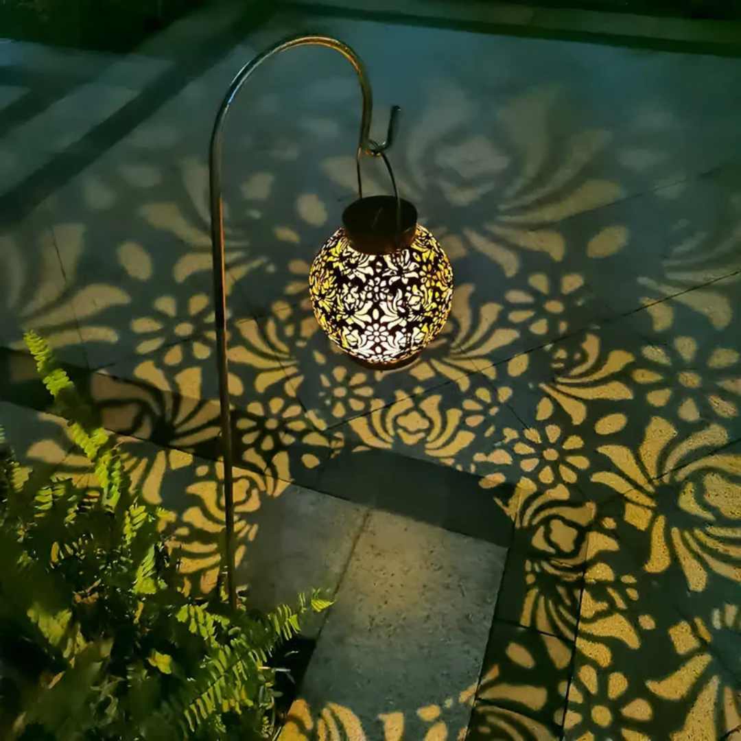 All-Weather Solar Hanging Light for Outdoor Spaces