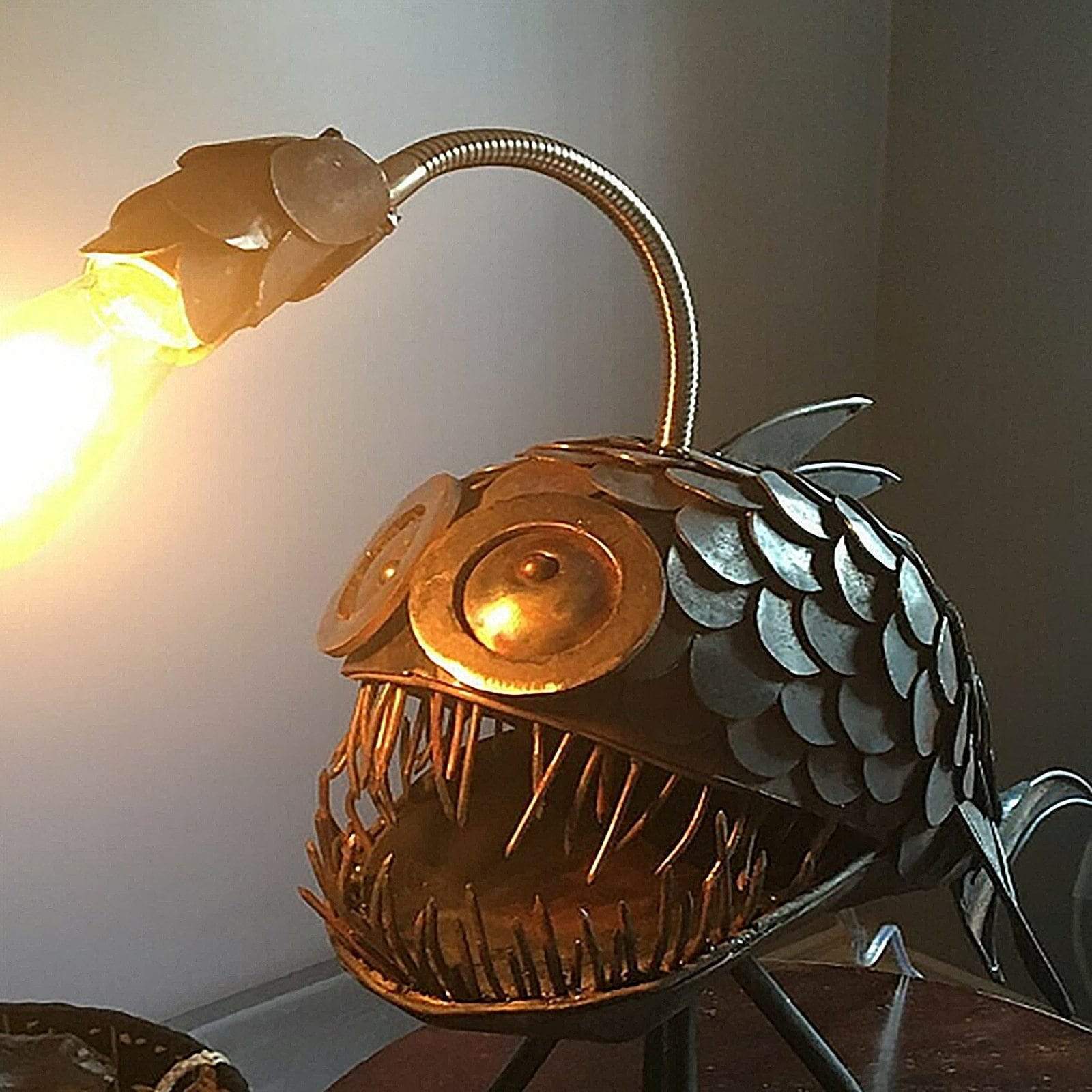 Mysterious Depths Desk Light – Unique Ocean-Inspired Decor