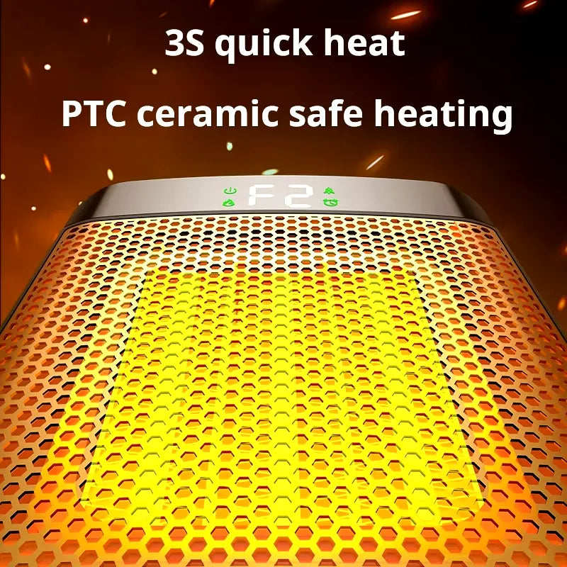 RapidHeat Eco-Friendly Electric Heater - Compact & Efficient