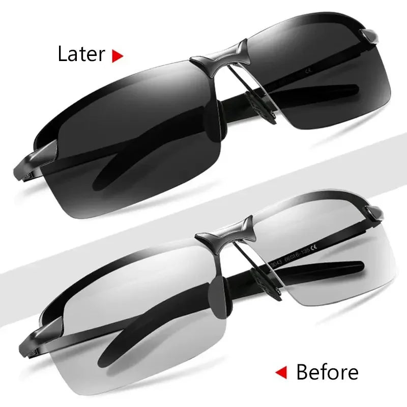 Adaptive Luxury Sunglasses for Every Light Condition
