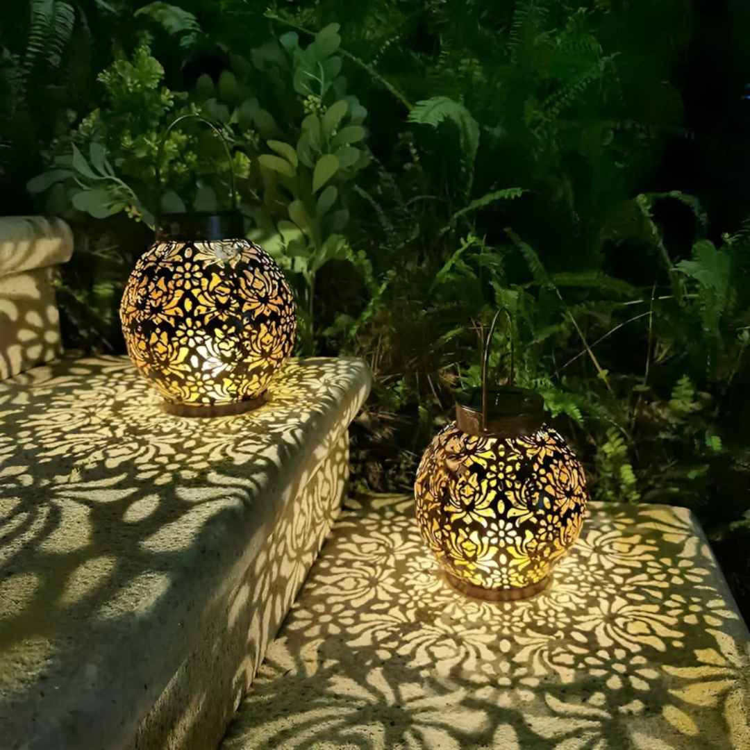 All-Weather Solar Hanging Light for Outdoor Spaces