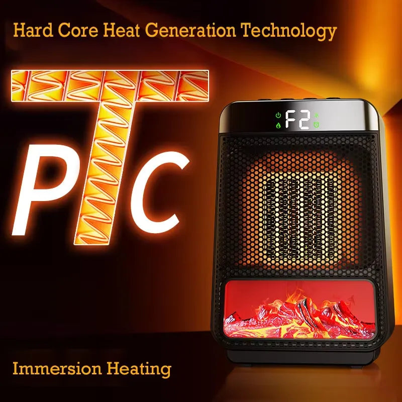 RapidHeat Eco-Friendly Electric Heater - Compact & Efficient