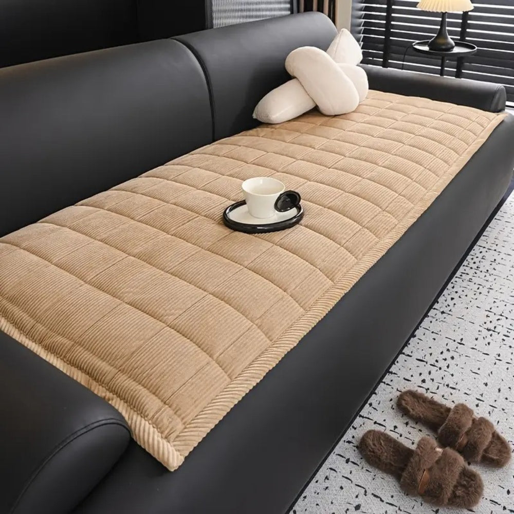 Protective Sofa Blanket – Soft Microfiber with Grip Base