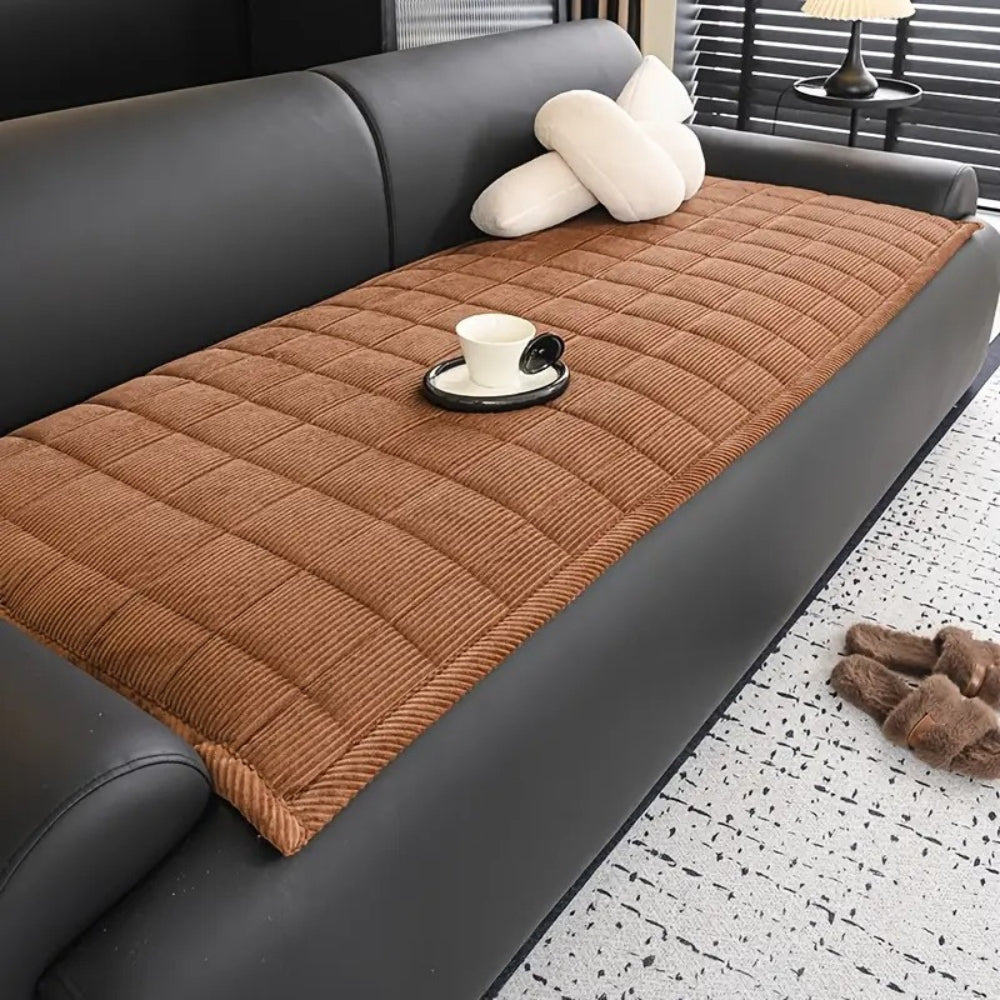 Protective Sofa Blanket – Soft Microfiber with Grip Base