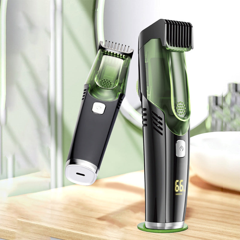 Precision Grooming Beard Trimmer with Vacuum System