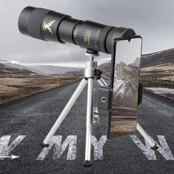 Compact Waterproof Monocular with Night Vision Functionality