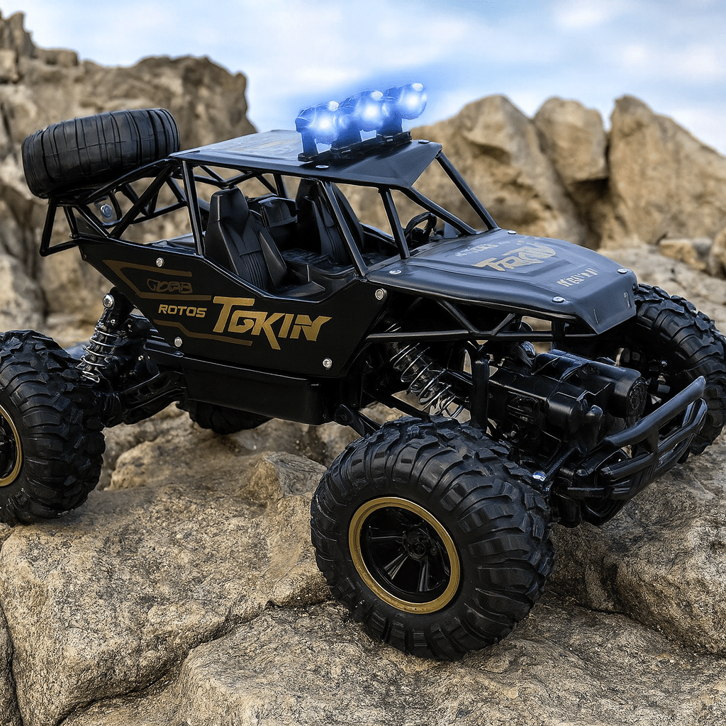 All-Terrain Remote Control Monster Truck with Shock Resistance