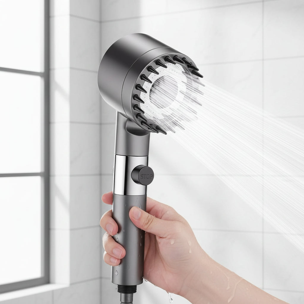 AquaVita - High-Pressure Shower Head for Healthier Skin & Hair