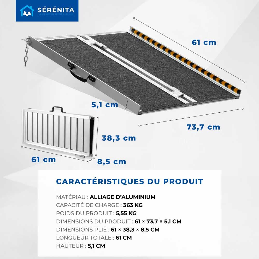 EasyMove – Compact Foldable Access Ramp for Seamless Mobility